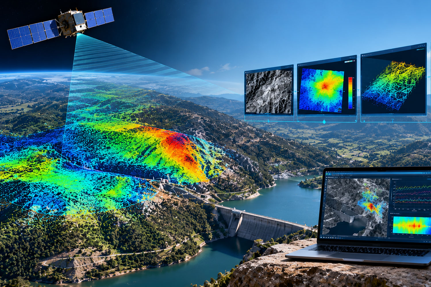 DefoEye facilita el análisis de deformaciones mediante InSAR y datos Sentinel-1