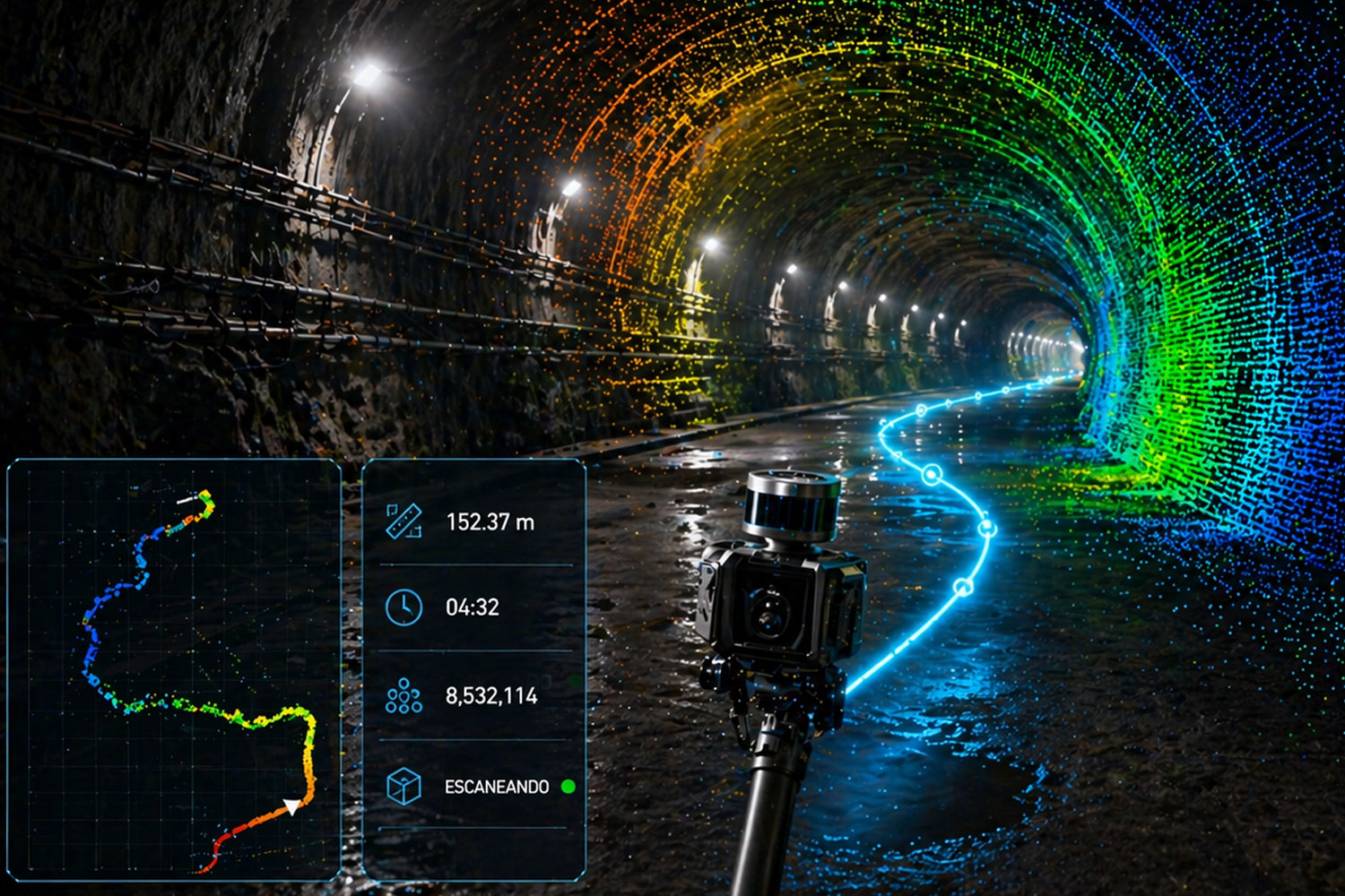 Los escáneres LiDAR móviles redefinen la captura 3D sin necesidad de estaciones fijas