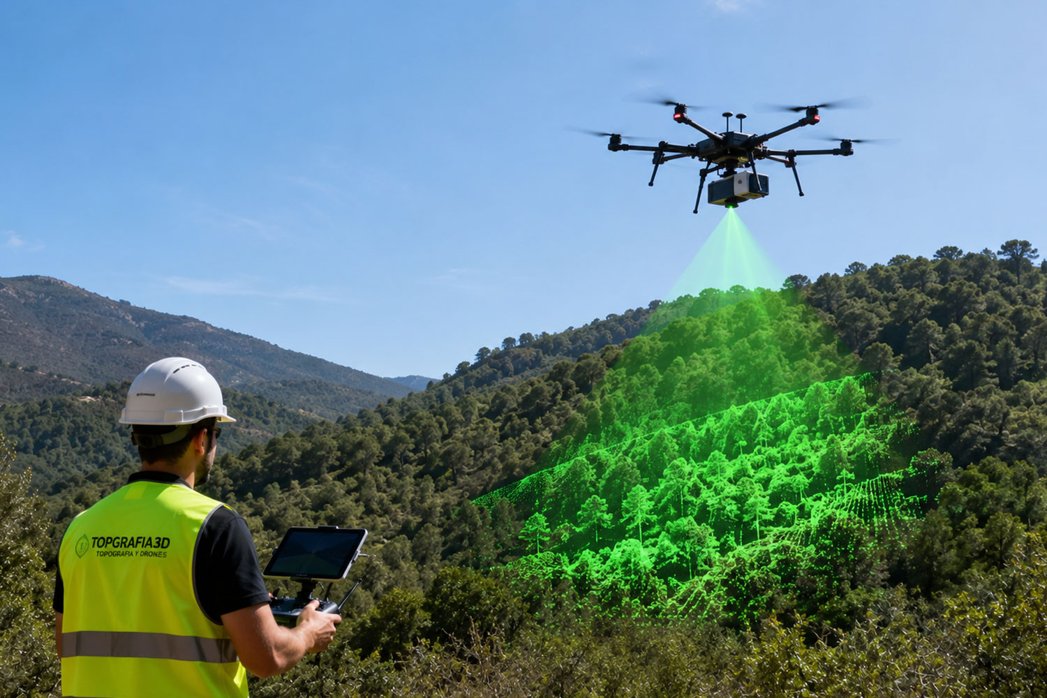 Los drones LiDAR de nueva generación mejoran la precisión topográfica en entornos con vegetación densa
